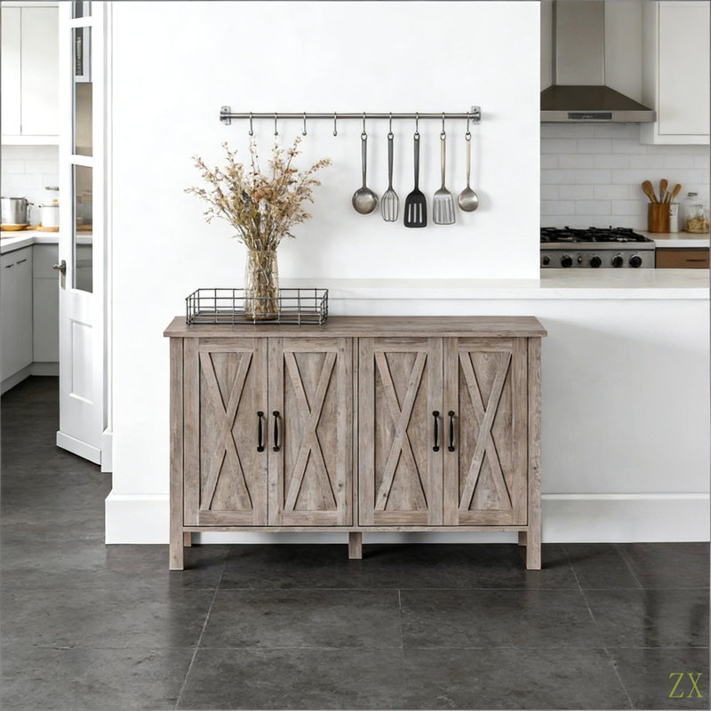 August Grove® Hall Storage Cabinet,Sideboard Buffet,Living Room